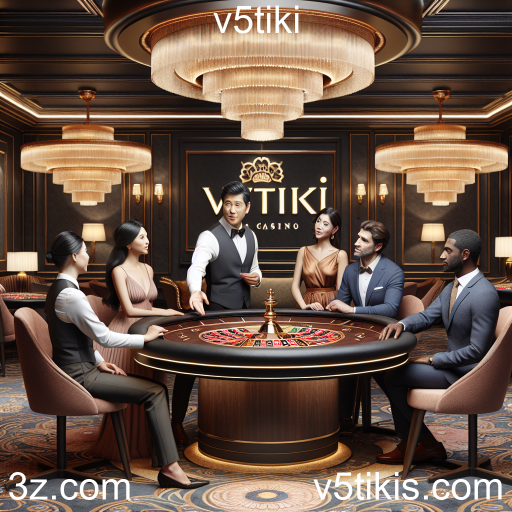 Experiência Imersiva no Casino Ao Vivo da V5Tiki